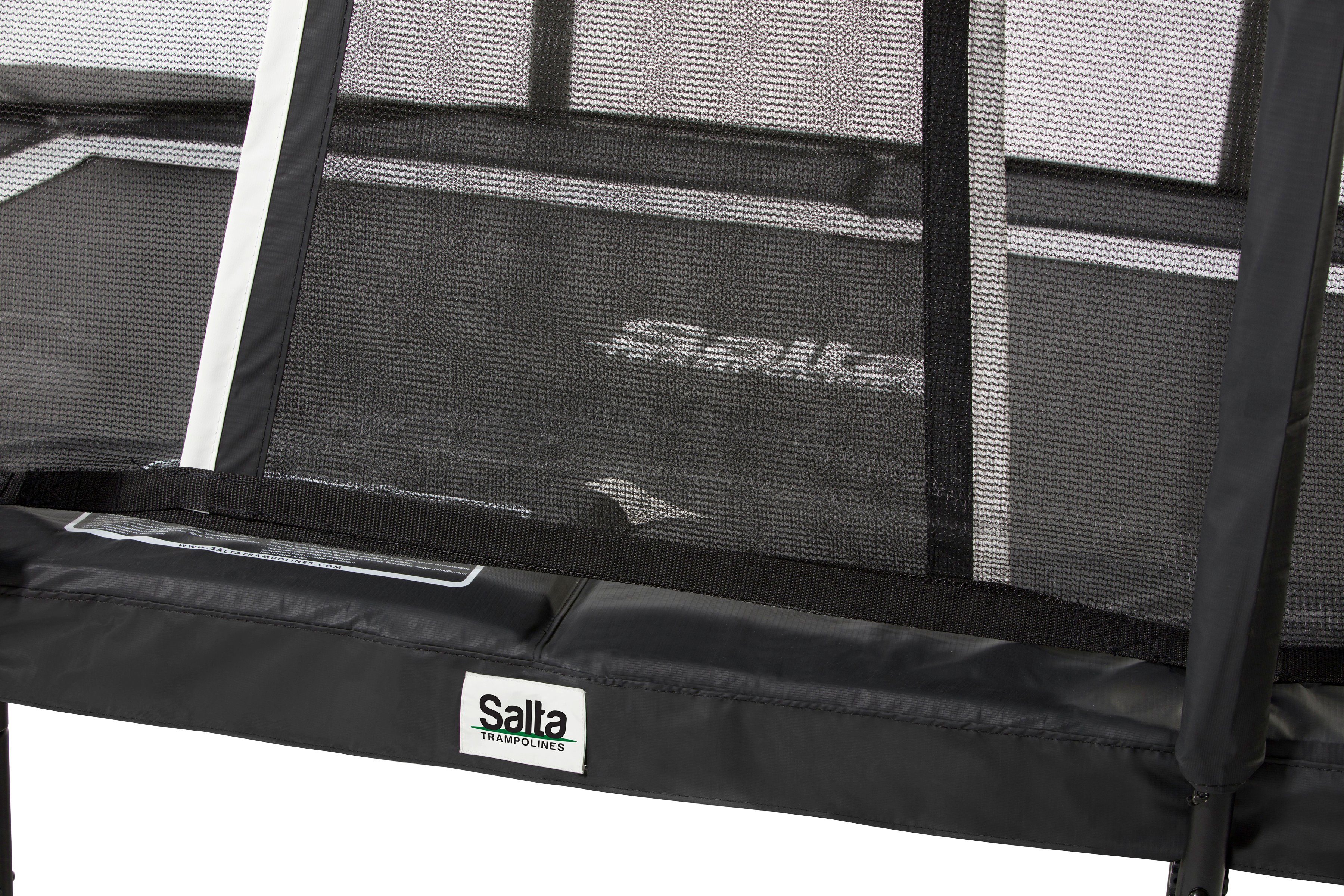 Salta Gartentrampolin Premuim Black Edition, Schutzrand schwarz