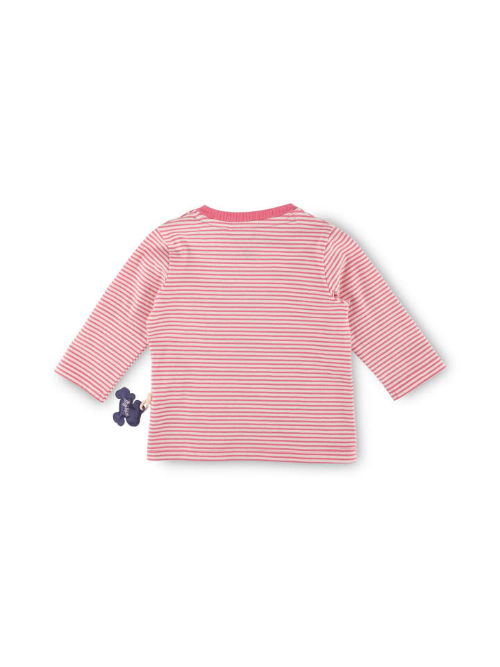 Sigikid Langarmshirt Funny Dog in Rosa/Weiß günstig kaufen