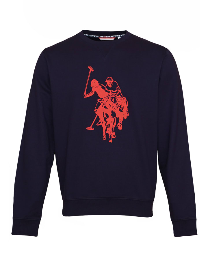 U.S. Polo Assn. Pullover in dunkelblau günstig kaufen