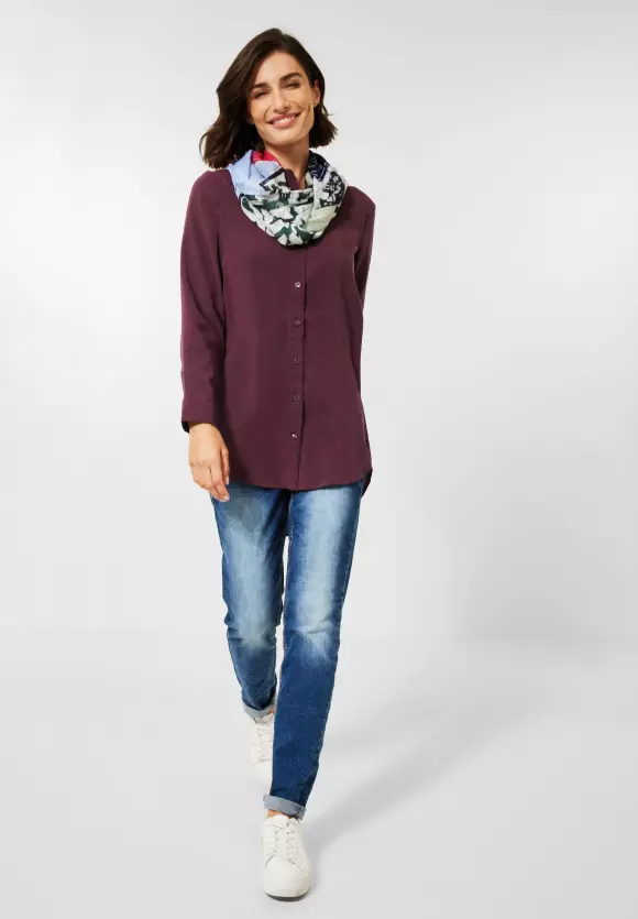 CECIL Longbluse in Unifarbe