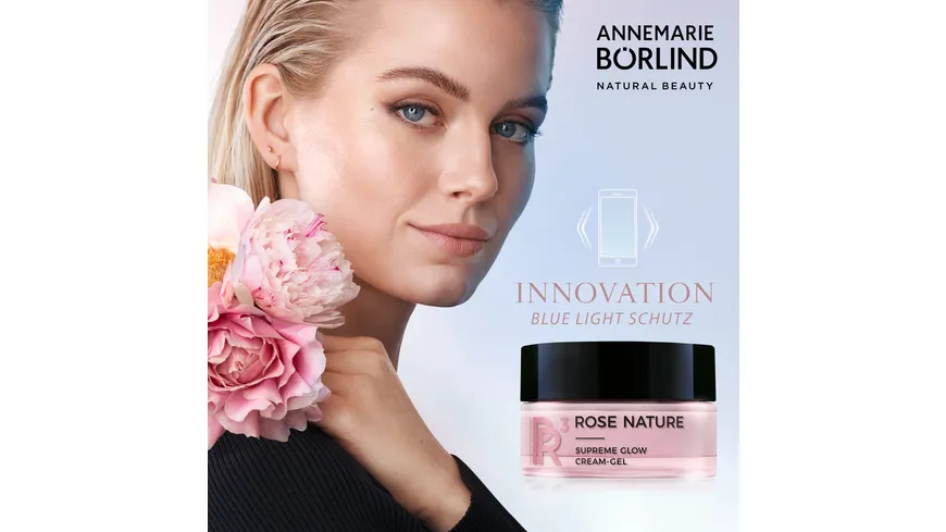ANNEMARIE BÖRLIND ROSE NATURE Supreme Glow Cream Gel 15 ml