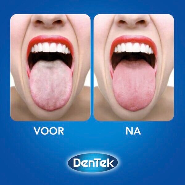 DenTek Orabrush 2-i-1 Tandborste 16g