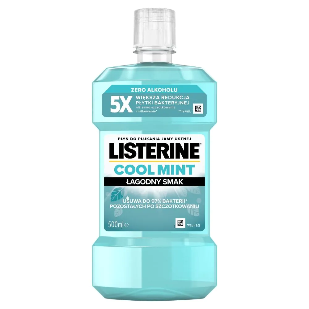 Listerine vodica za ispiranje usta Cool Mint blagog okusa