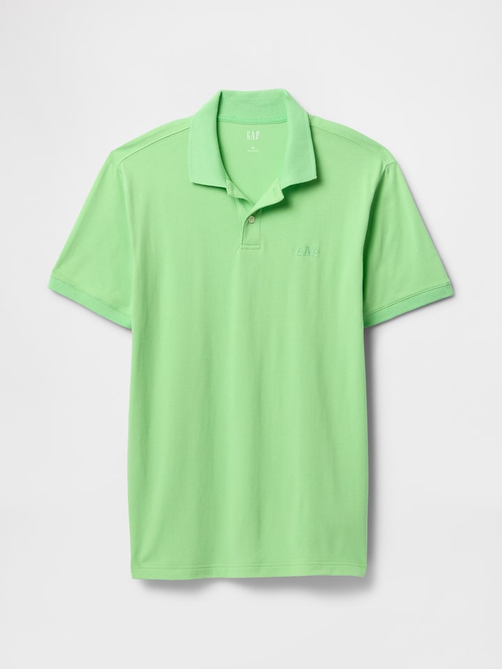 GAP Poloshirt in Hellgrün günstig kaufen
