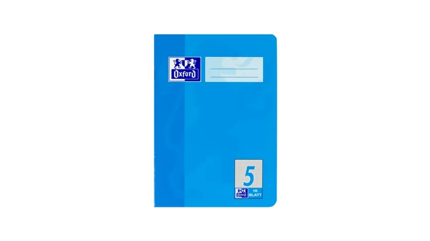 Oxford Heft A5 Lineatur 5 16 Blatt
