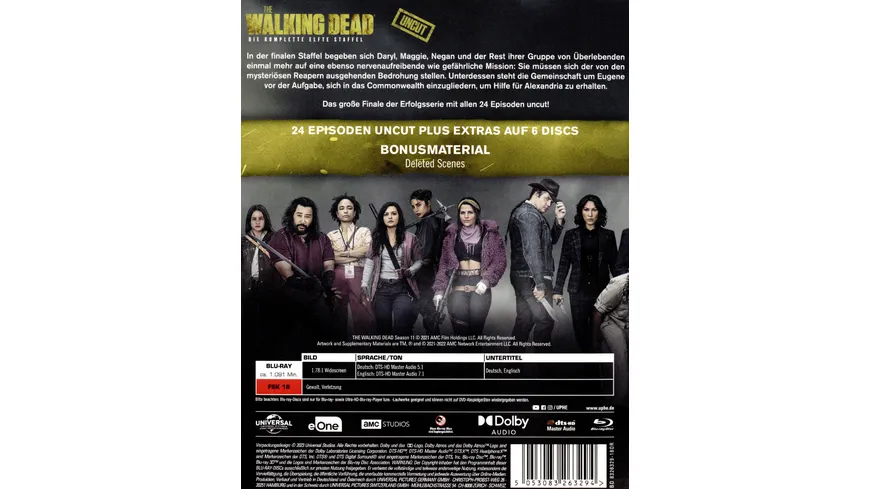 The Walking Dead - Staffel 11  [6 BRs]