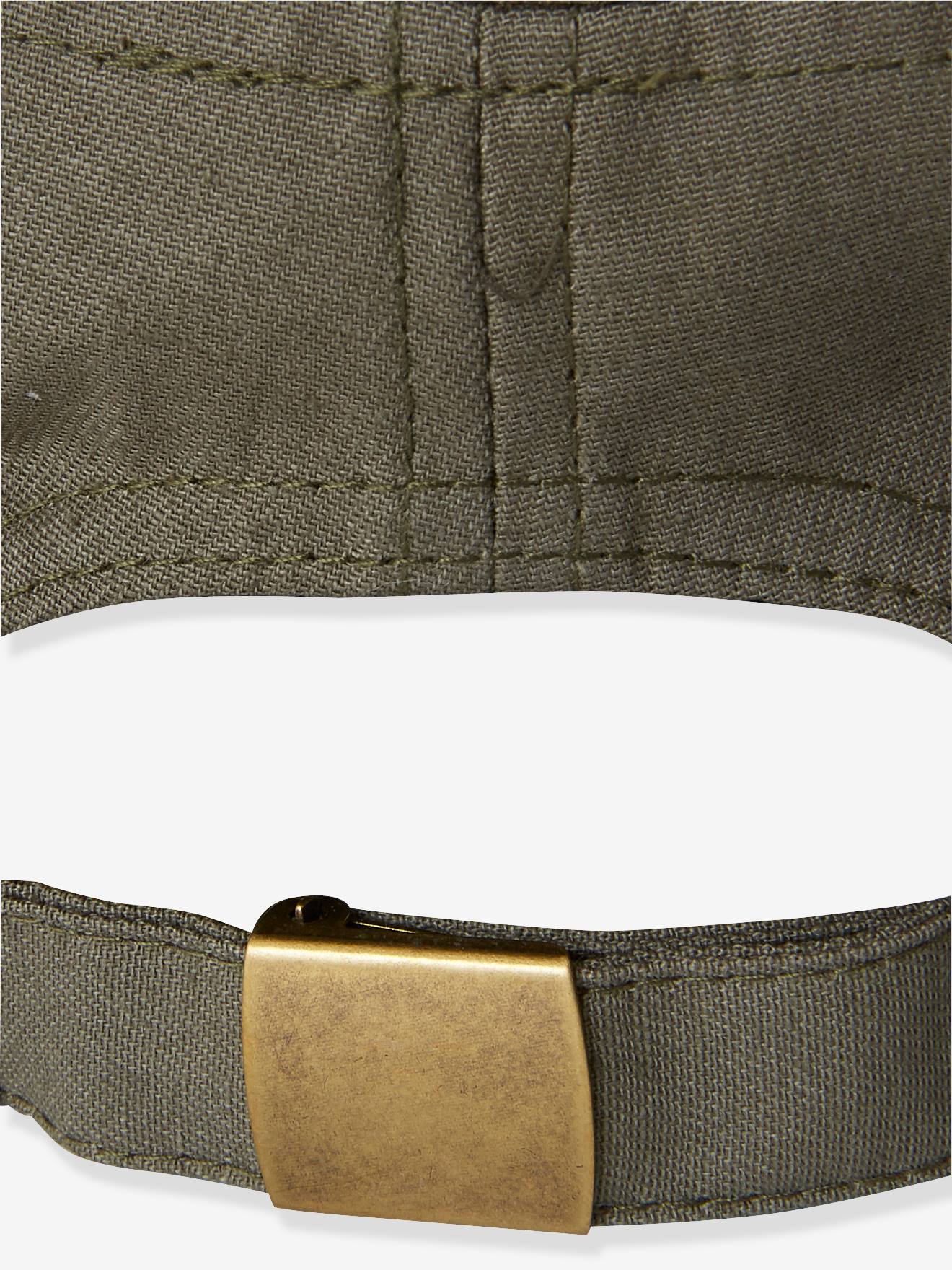 Casquette baroudeur garçon kaki