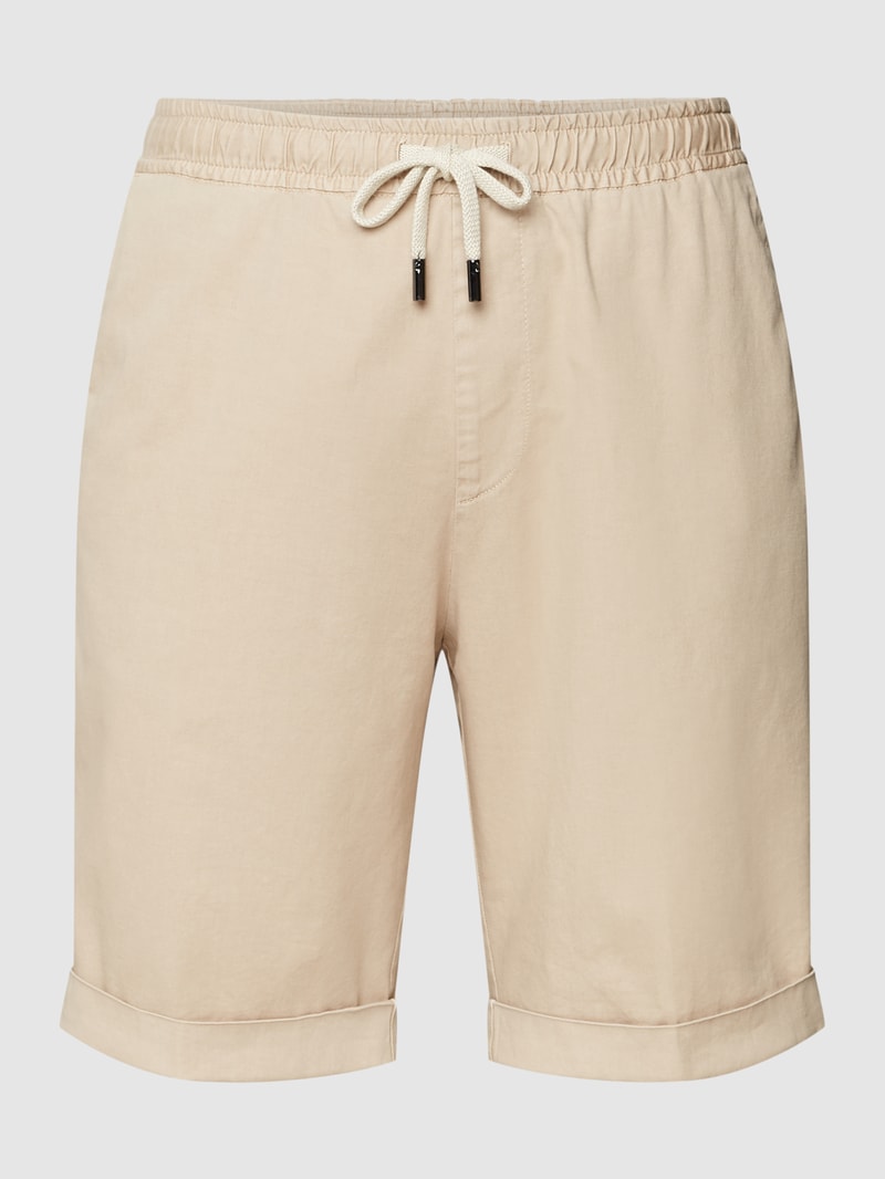Shorts mit seitlichen Eingrifftaschen in schlamm
