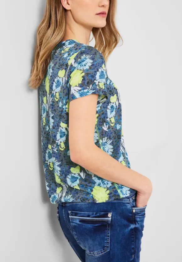 CECIL T-Shirt mit Alloverprint