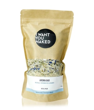 I WANT YOU NAKED Meersalz, Brennnessel & Ingwer Refill Badezusatz-620 g