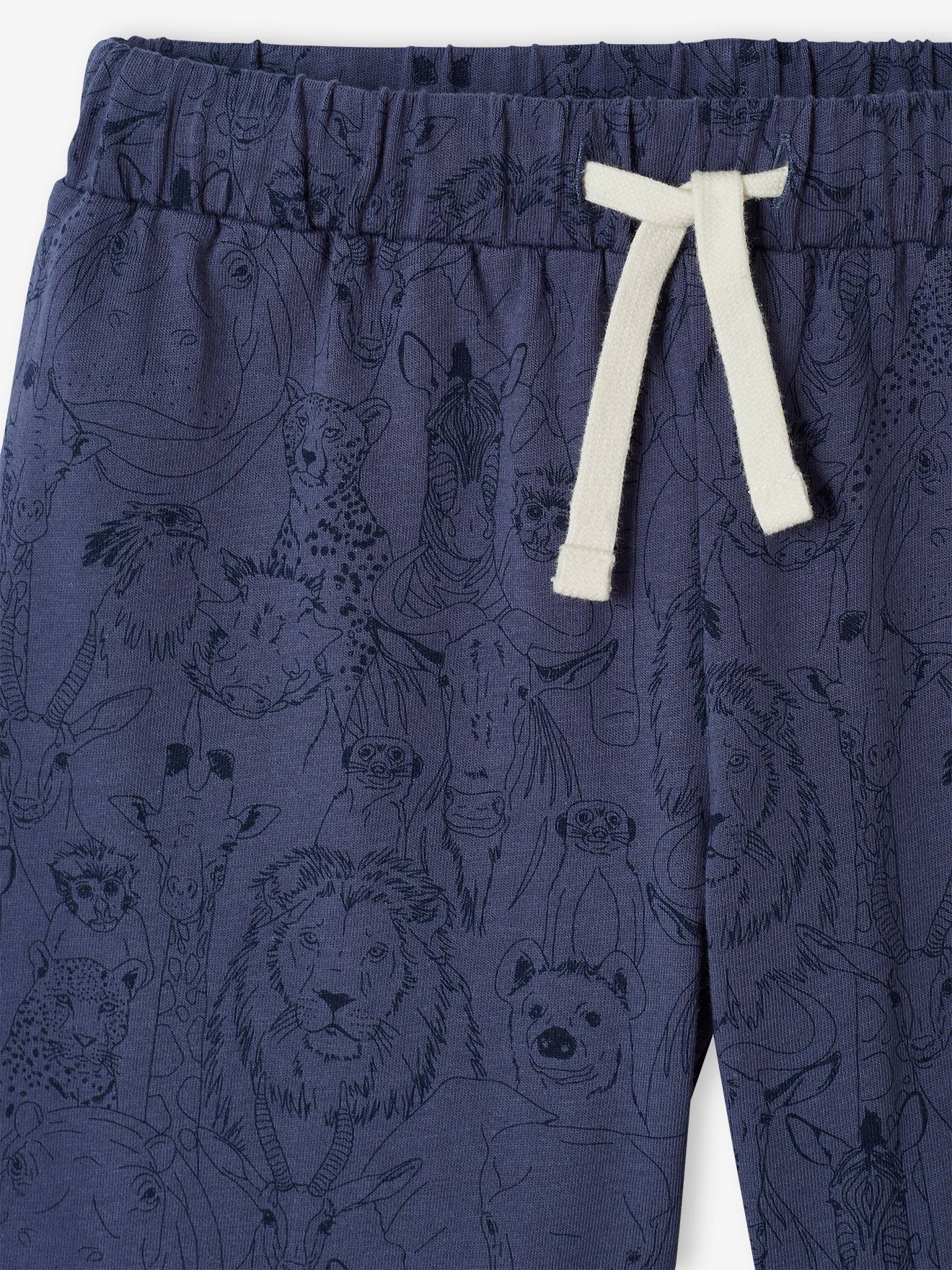 Lot de 2 shorts de pyjama garçon marine