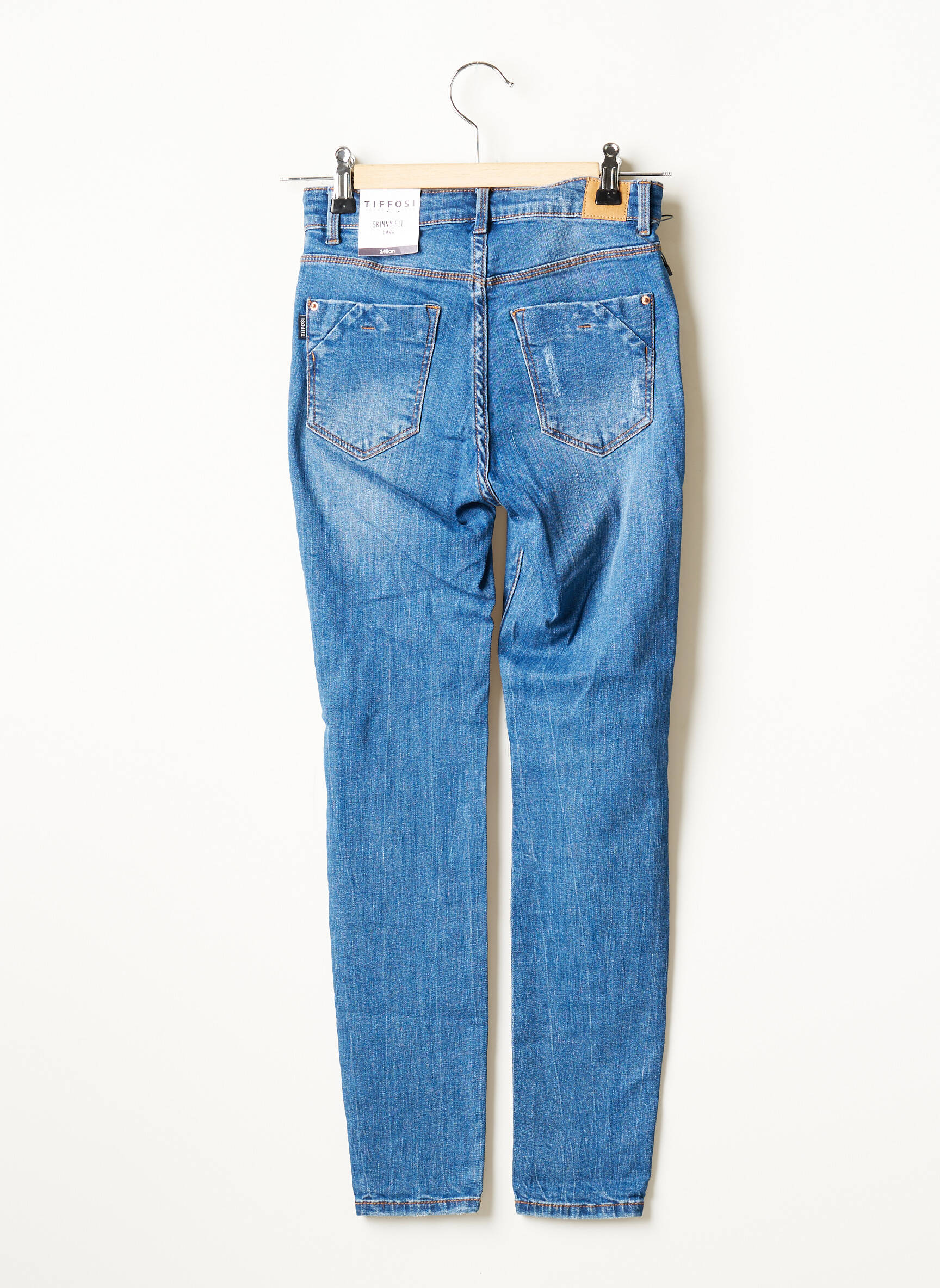 Tiffosi Jeans Skinny Fille couleur bleu