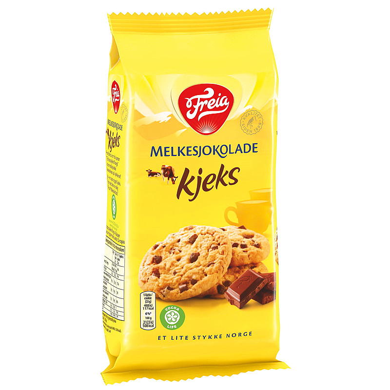 Freia Kjeks 184 g Melkesjokolade, Freia