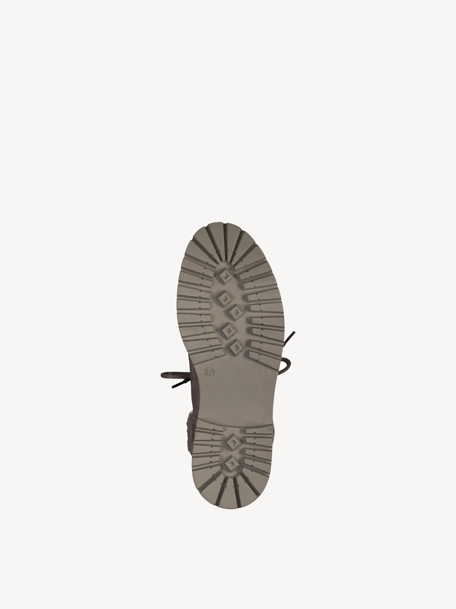 Bottine en cuir - beige doublure chaude