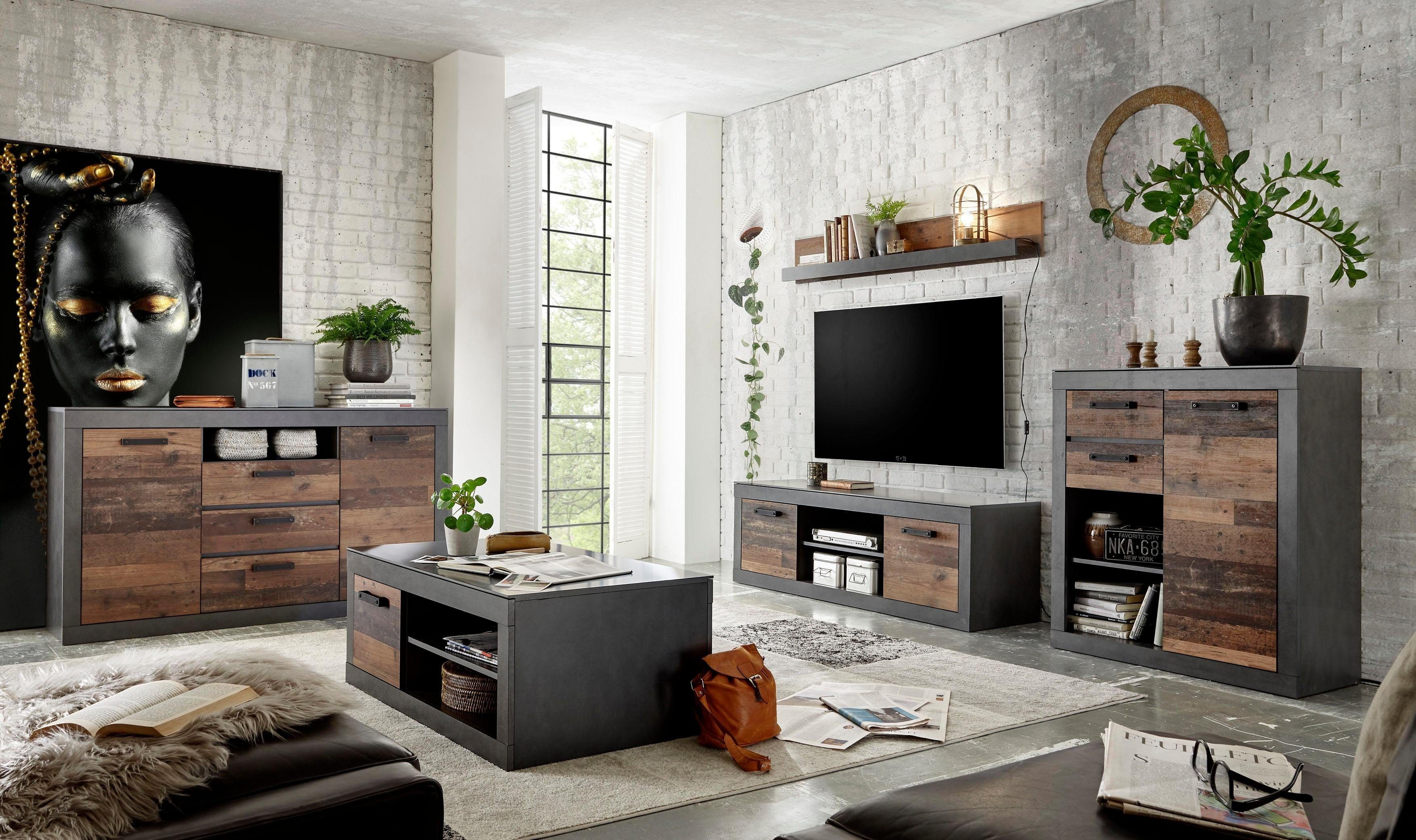 Home affaire Sideboard BROOKLYN, Breite ca. 153 cm
