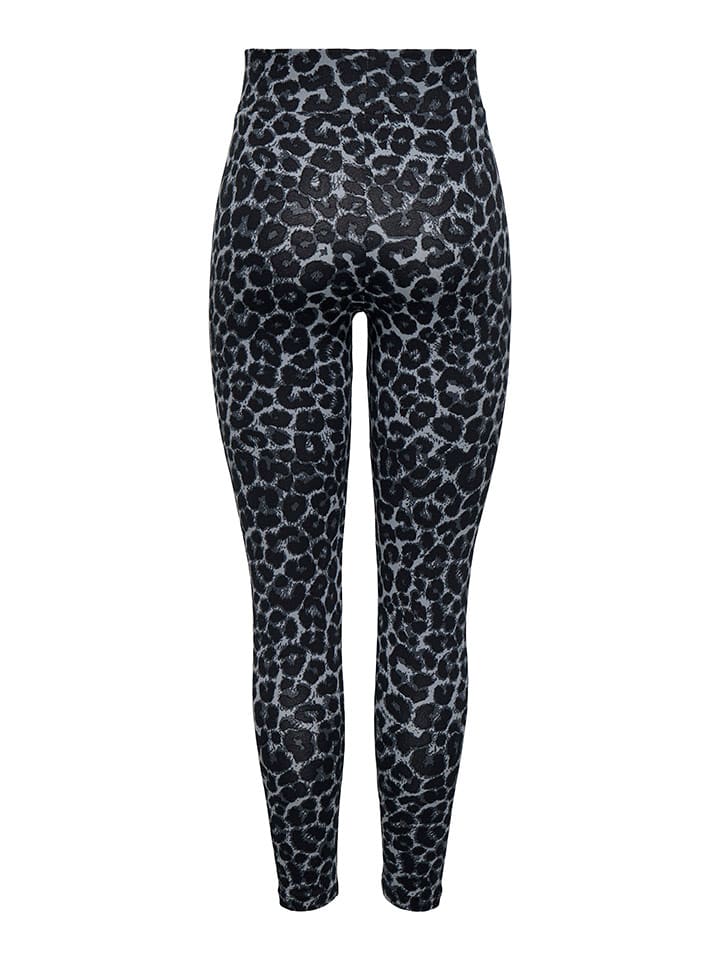 JDY Leggings in Grau/ Schwarz günstig kaufen
