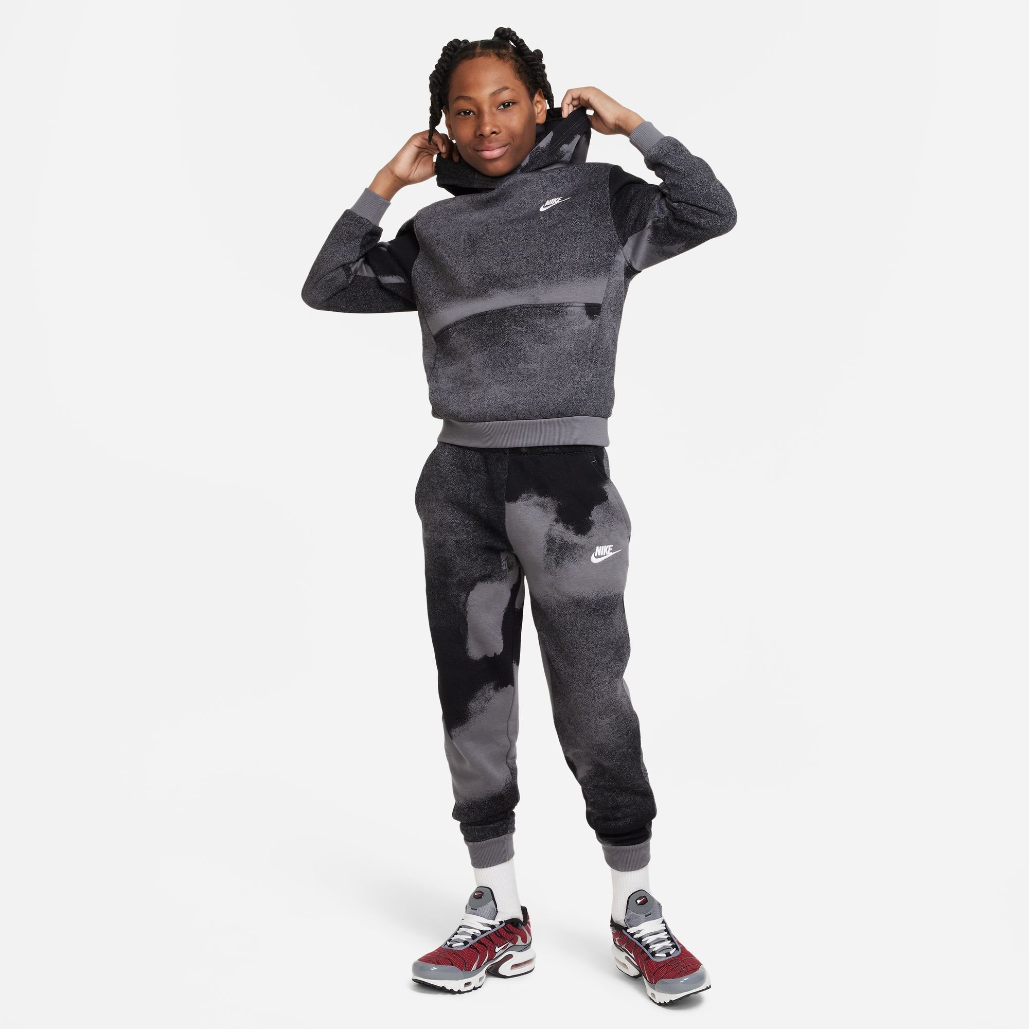 Nike Sportswear Kapuzensweatshirt CLUB FLEECE BIG KIDS' PULLOVER HOODIE