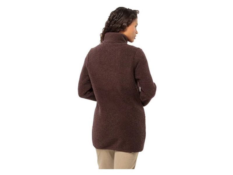 Jack Wolfskin High Curl Coat Boysenberry Damen Jacke