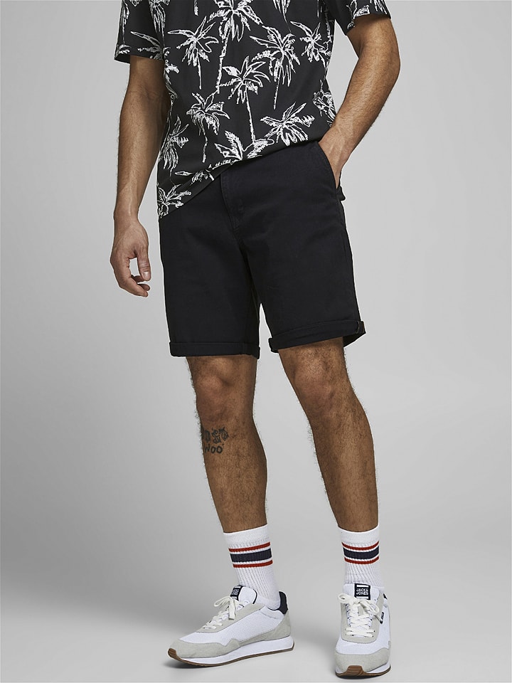 Jack & Jones Shorts in Schwarz günstig kaufen