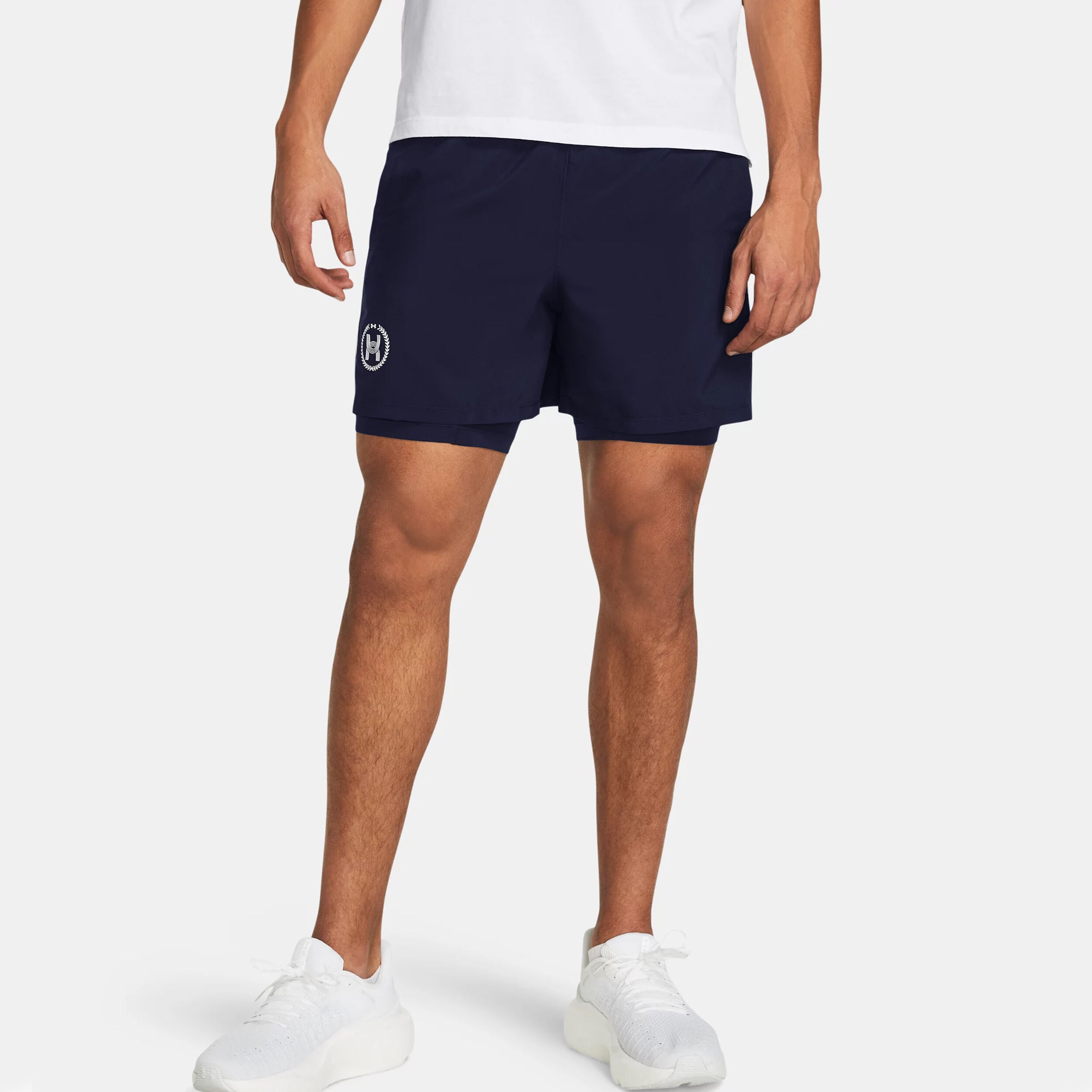 Run Everywhere Shorts Herren - Dunkelblau, Schwarz
