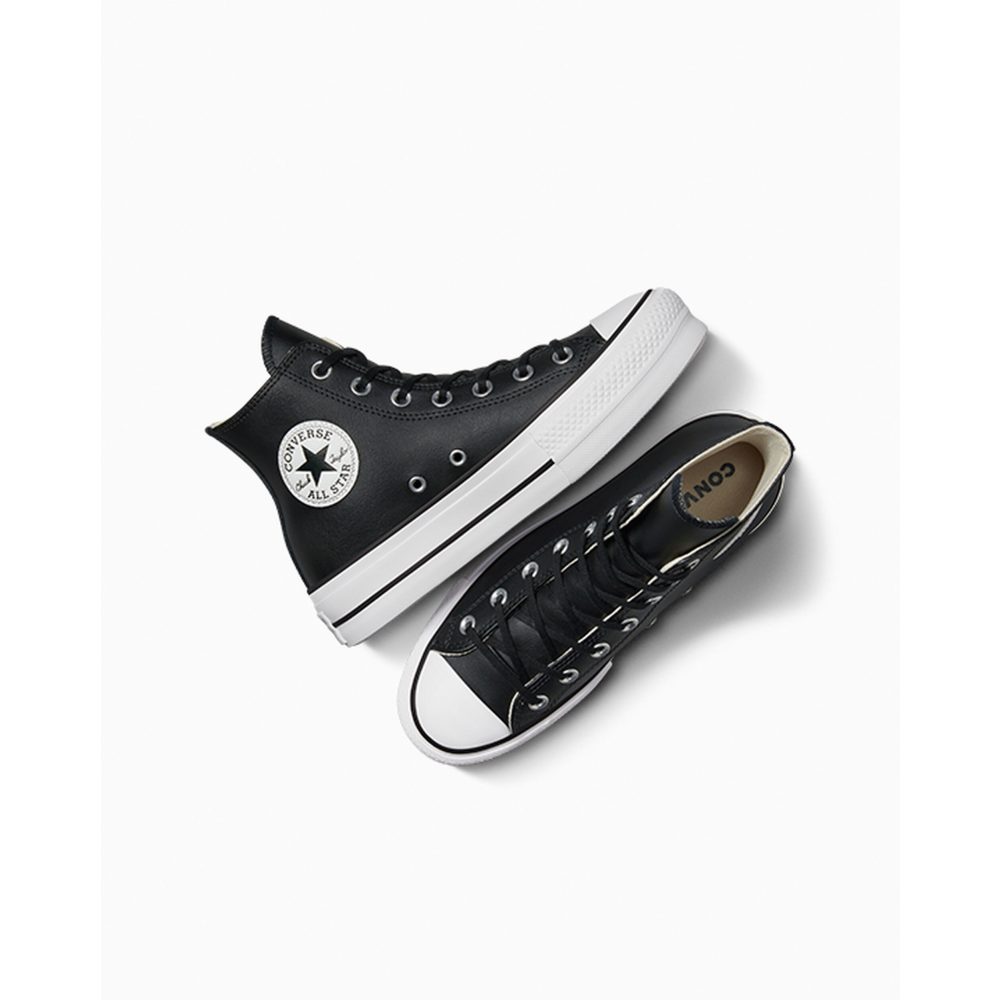 Converse Chuck Taylor All Star Lift Clean Hi 561675C / schwarz