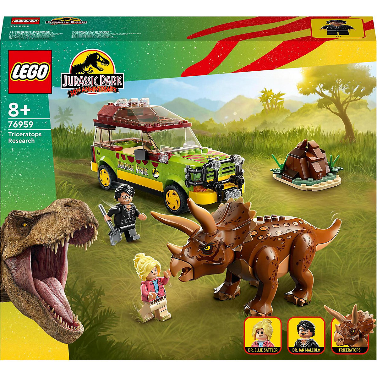 LEGO® Jurassic World 76959 Triceratops-Forschung