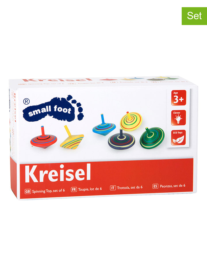 small foot 6er-Set: Kreisel - ab 3 Jahren günstig kaufen onesize