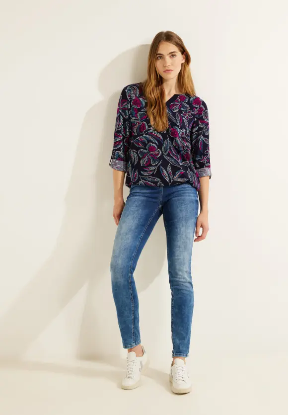 CECIL Bluse mit Multicolorprint
