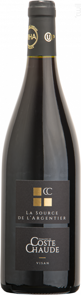 La Source de l'Argentier Domaine de Coste Chaude Vin Rouge●Côtes-du-Rhône-Villages Visan 2020 75cl