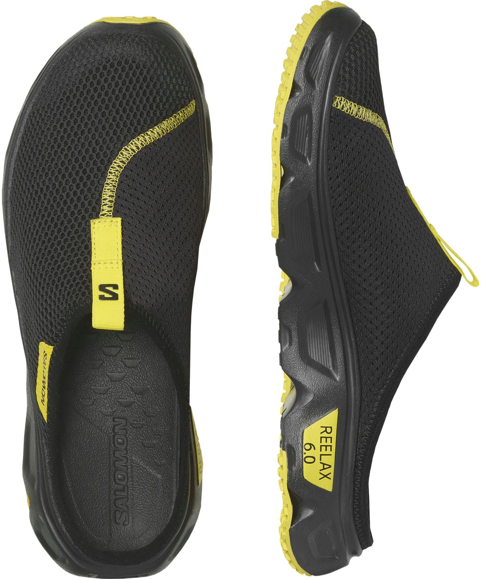 Salomon REELAX SLIDE 6.0 Sandale mit Einlegesohle aus geformtem EVA