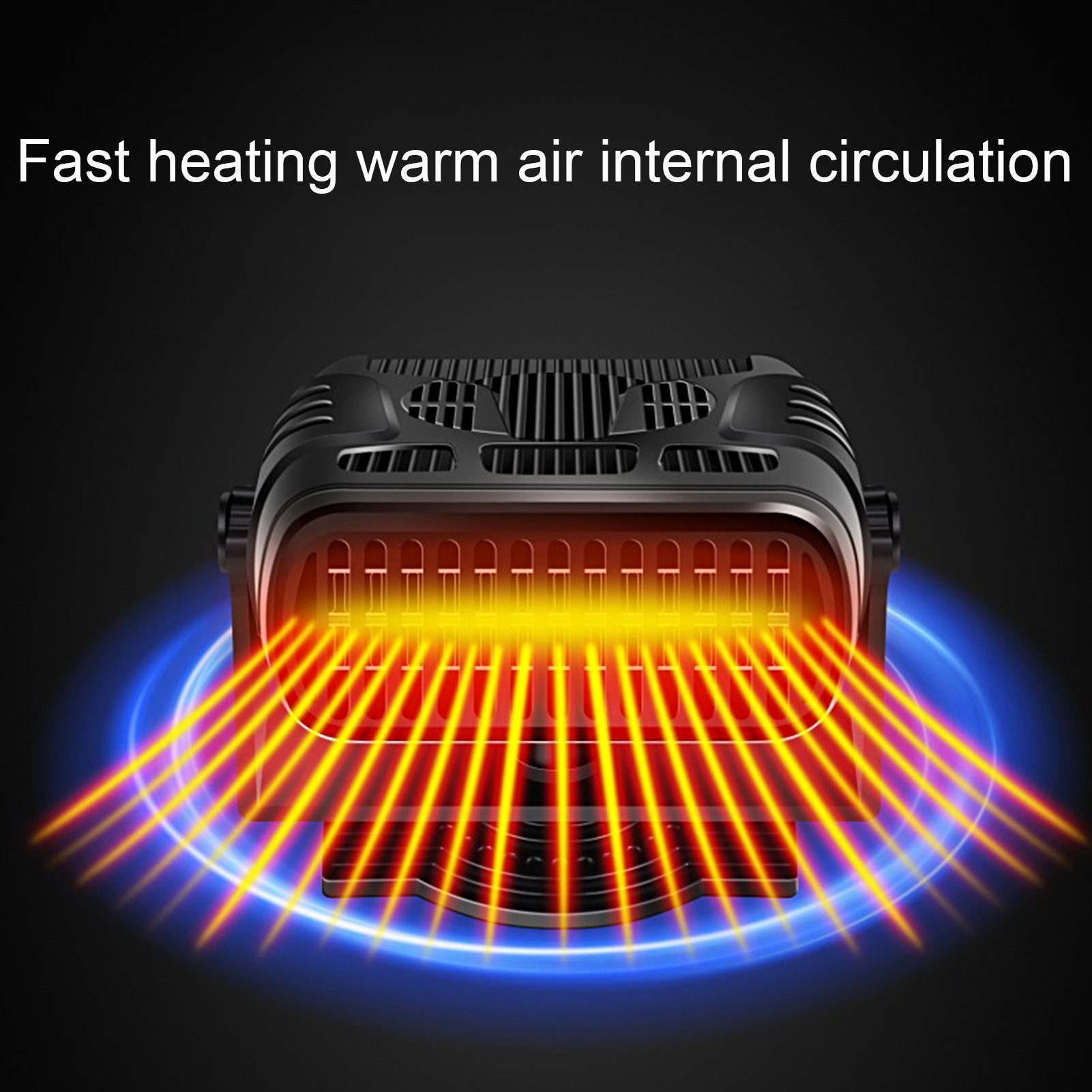 farfi Heizlüfter Autoheizung, elektrischer Trockner, Windschutzscheiben-Demister