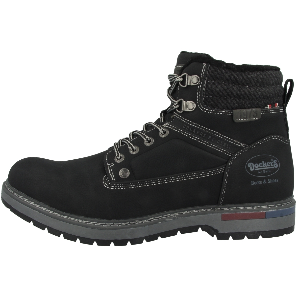 Dockers by Gerli 47AF101 Schnürboots schwarz
