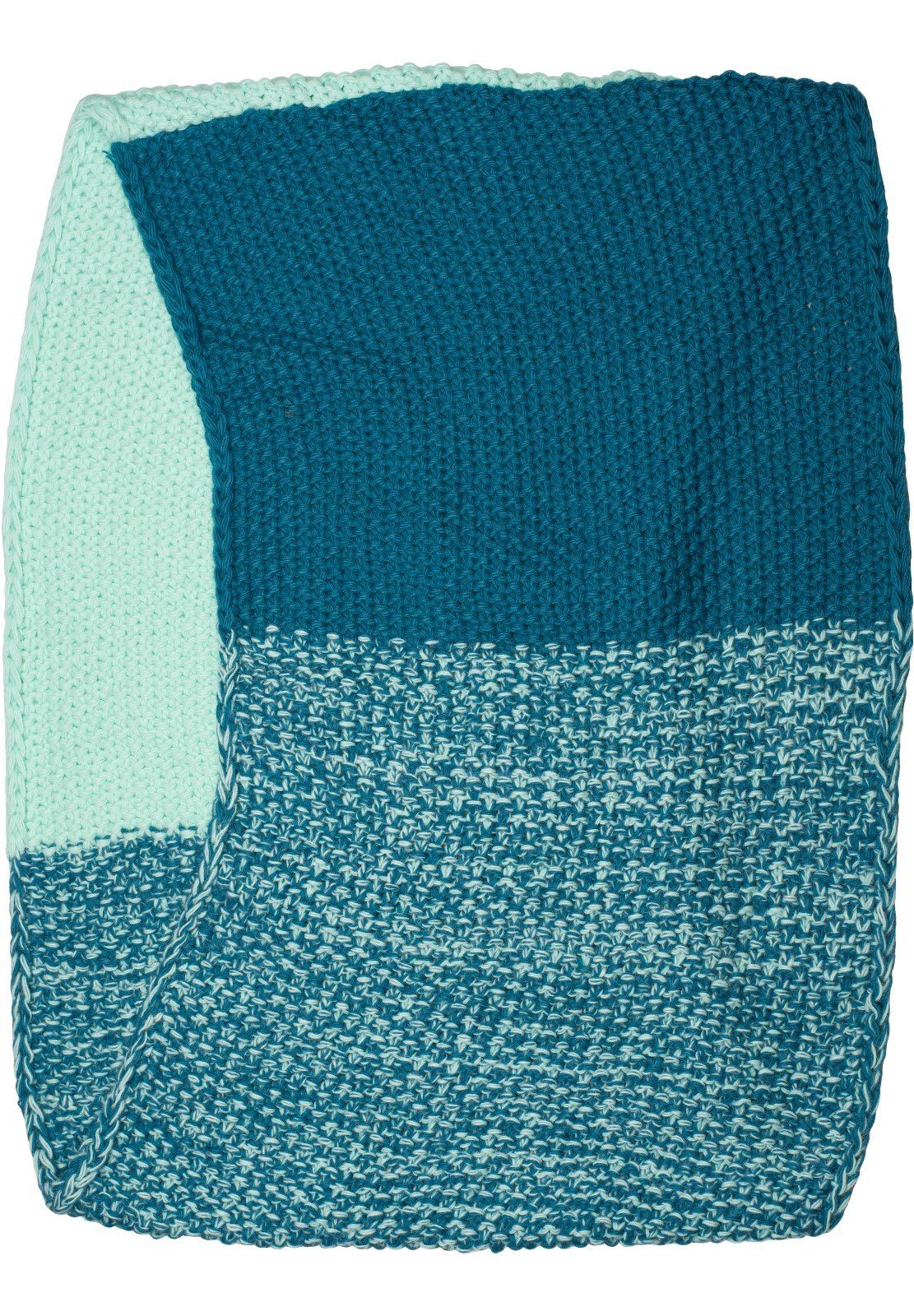 styleBREAKER Strickschal, (1-St), 2-Farbiges Ombré Strick Loop