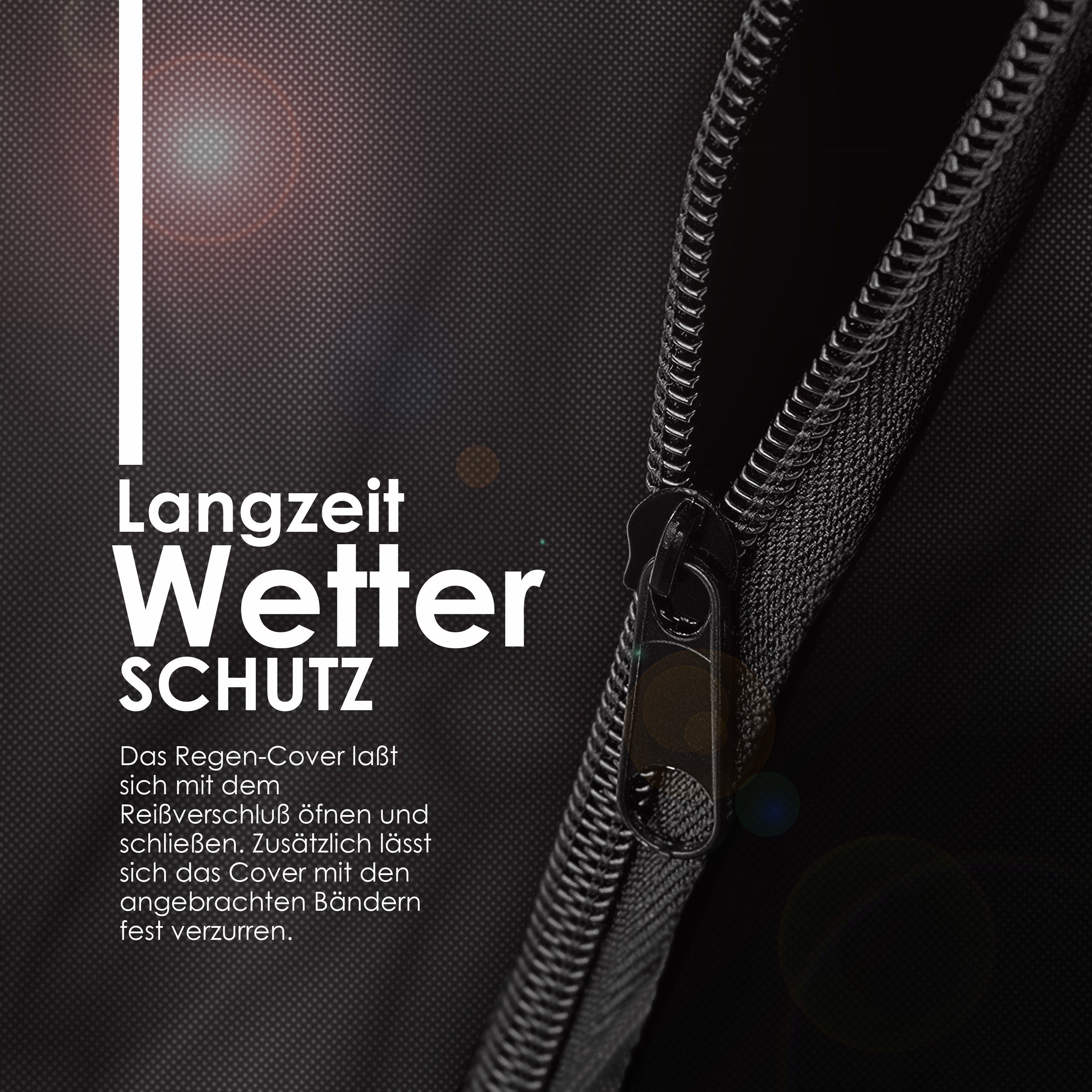 KESSER Gartenmöbel-Schutzhülle, Schutzhülle Schirmhaube Abdeckung Sonnenschirm Schutzhülle H