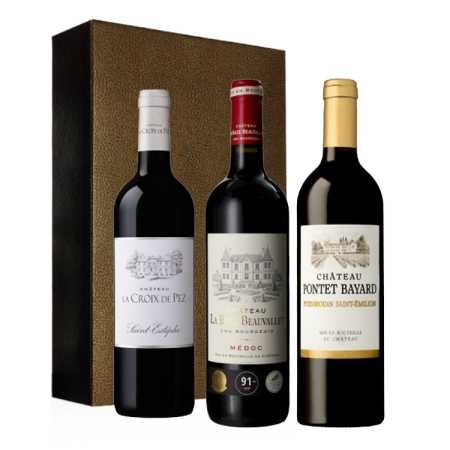 COFFRET TRIO - BORDEAUX SPÉCIAL ÉPICURIEN
