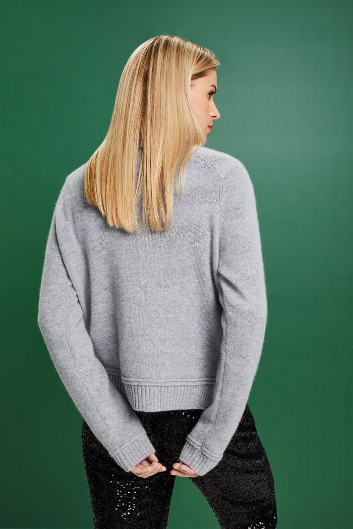 Kaschmirpullover mit Turtleneck