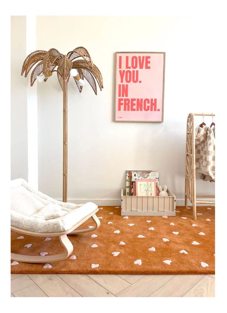 Maison Deux Hearts matto L 120 x 180 cm