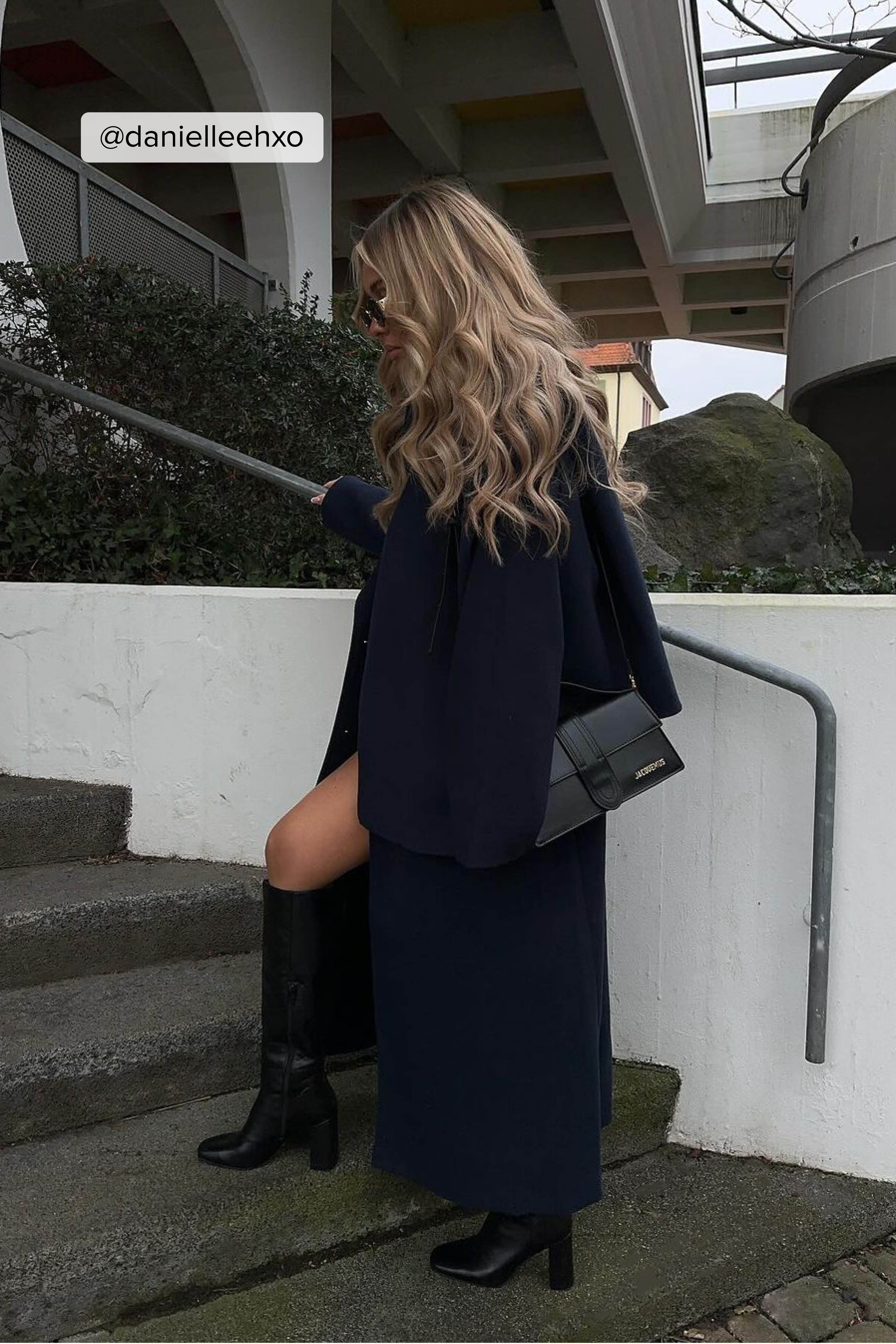 Oversize-Kimono aus Wollmischung