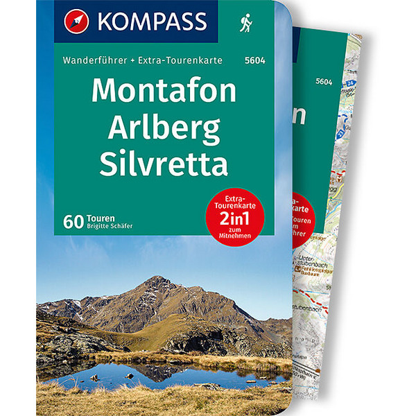 KOMPASS WANDERFÜHRER MONTAFON, ARLBERG, SILVRETTA