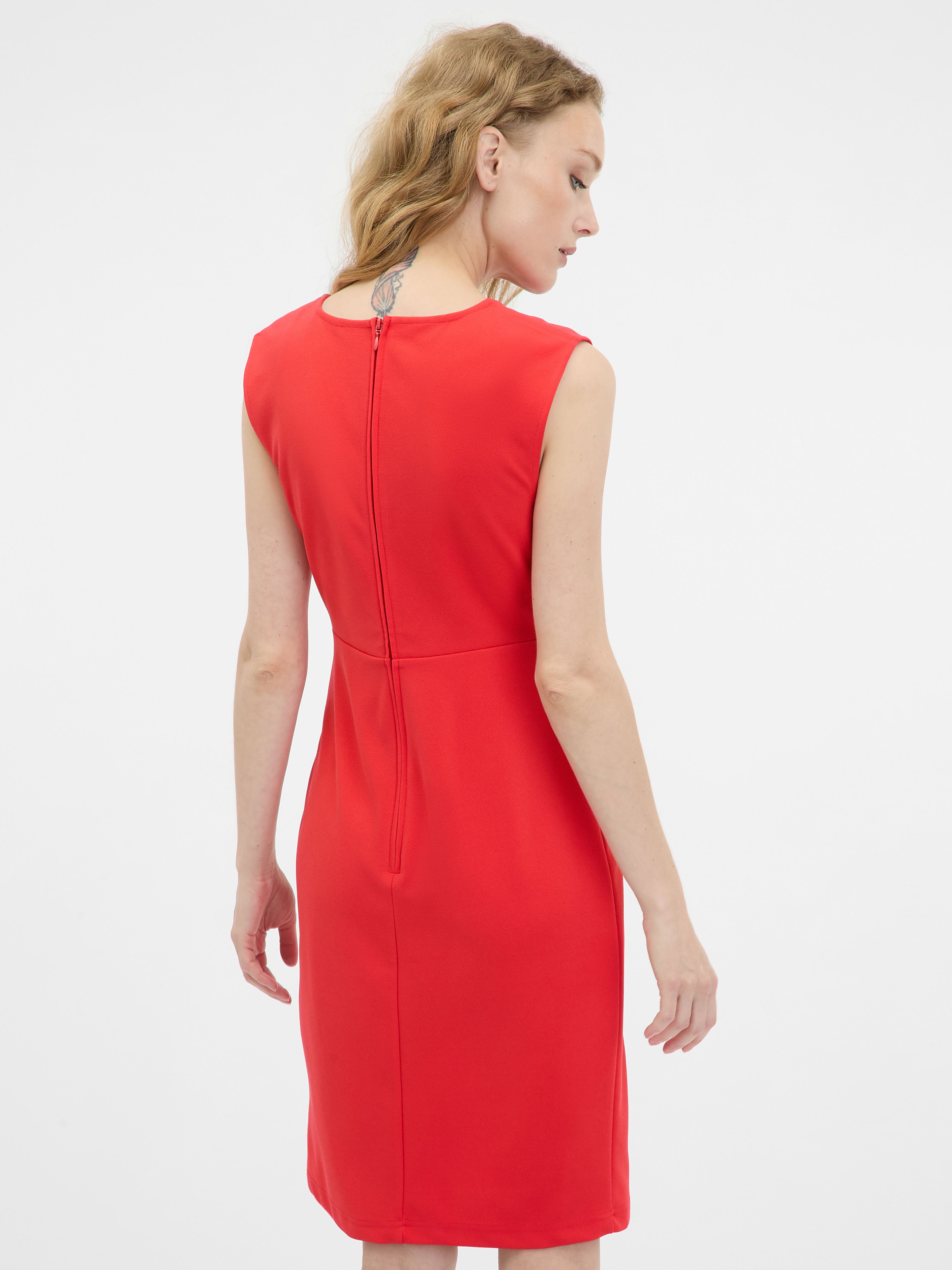 Rotes knielanges Damenkleid ORSAY