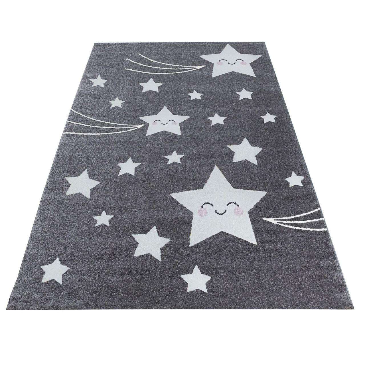 Ayyildiz Teppich, KIDS 0610, GREY, 140 x 200 cm
