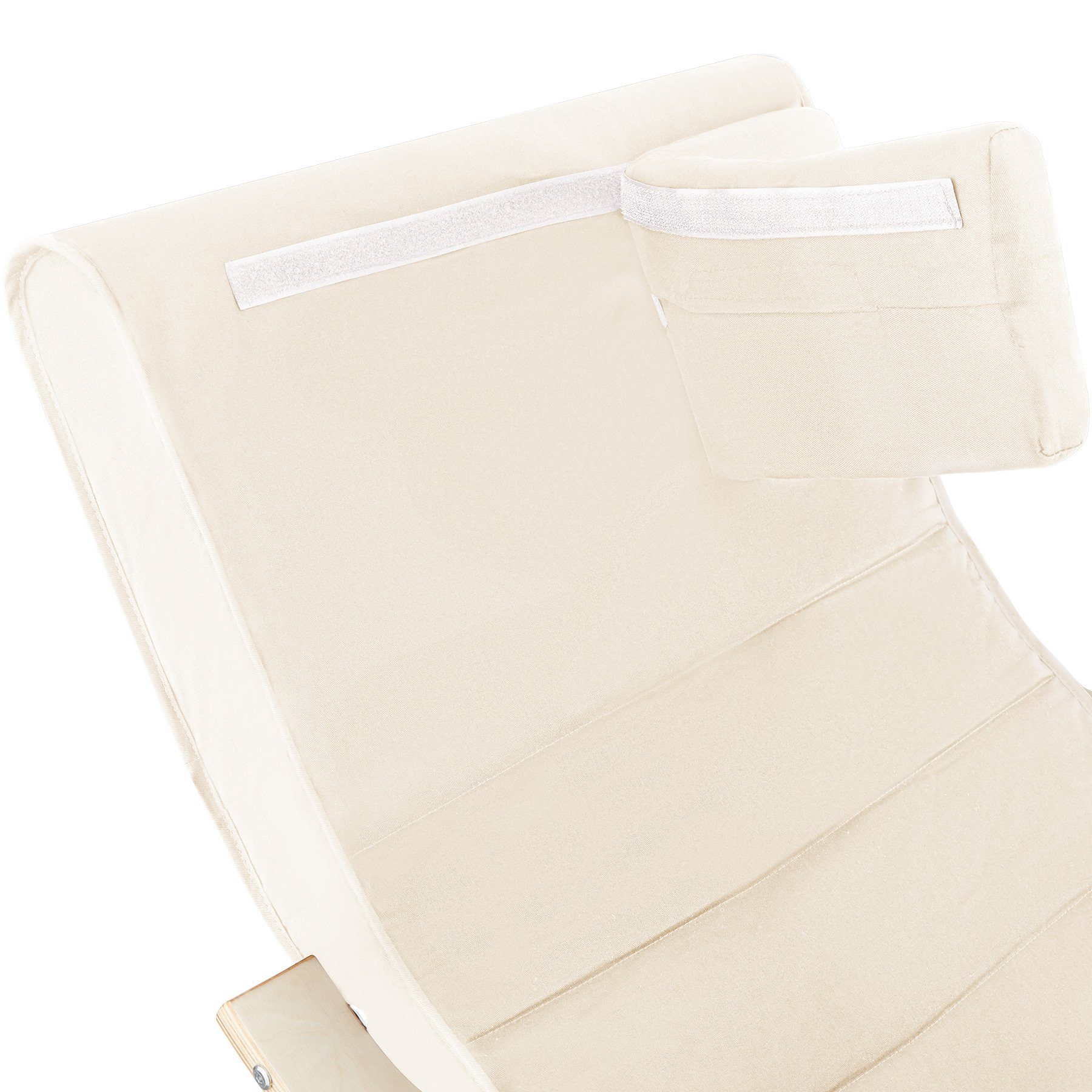 tectake Schaukelstuhl Onda (1er, 1 St), ergonomisch