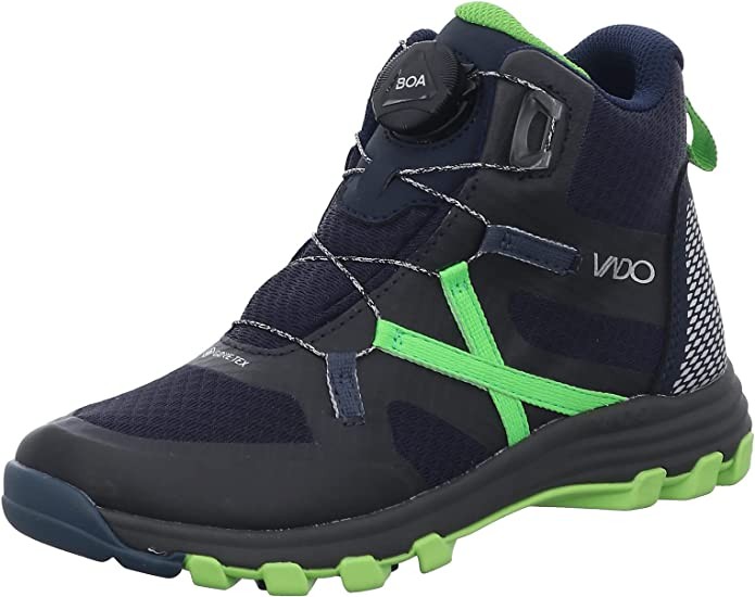 VADO Stiefel Jungen blau Hiker BOA