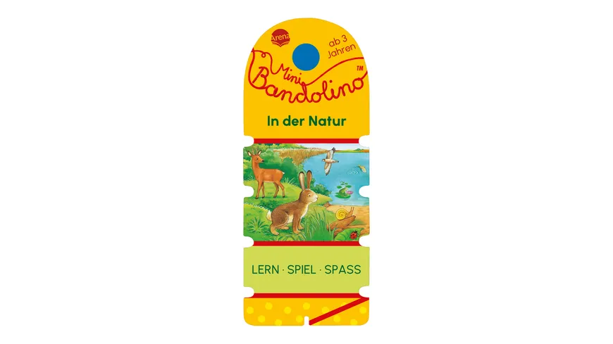 Mini Bandolino. In der Natur - Lernspiel mit Lösungskontrolle für Kinder ab 3 Jahren