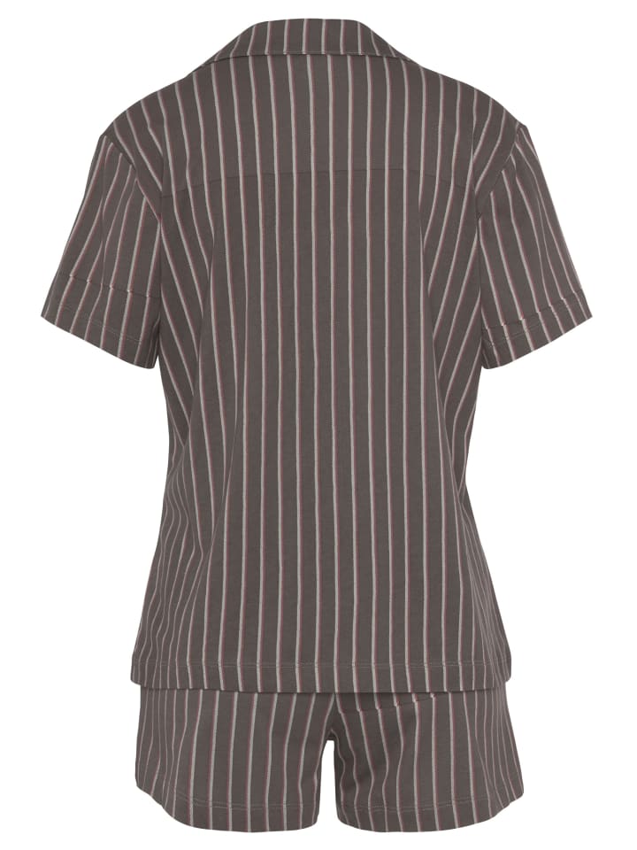 s.Oliver Shorty in anthrazit-gestreift günstig kaufen 32/34