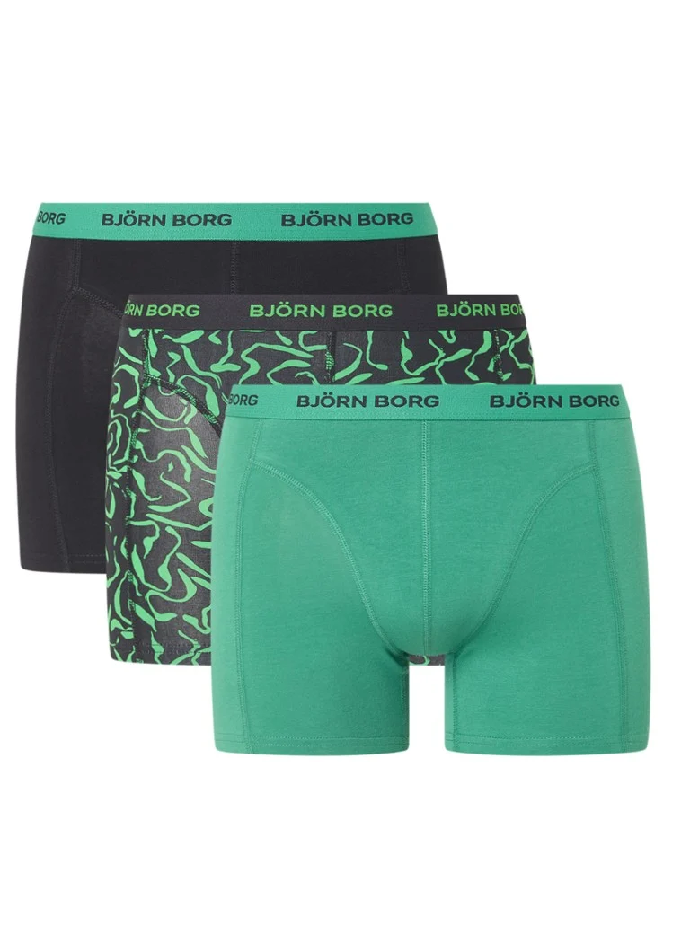 Boxeri cu logo Björn Borg, set de 3
