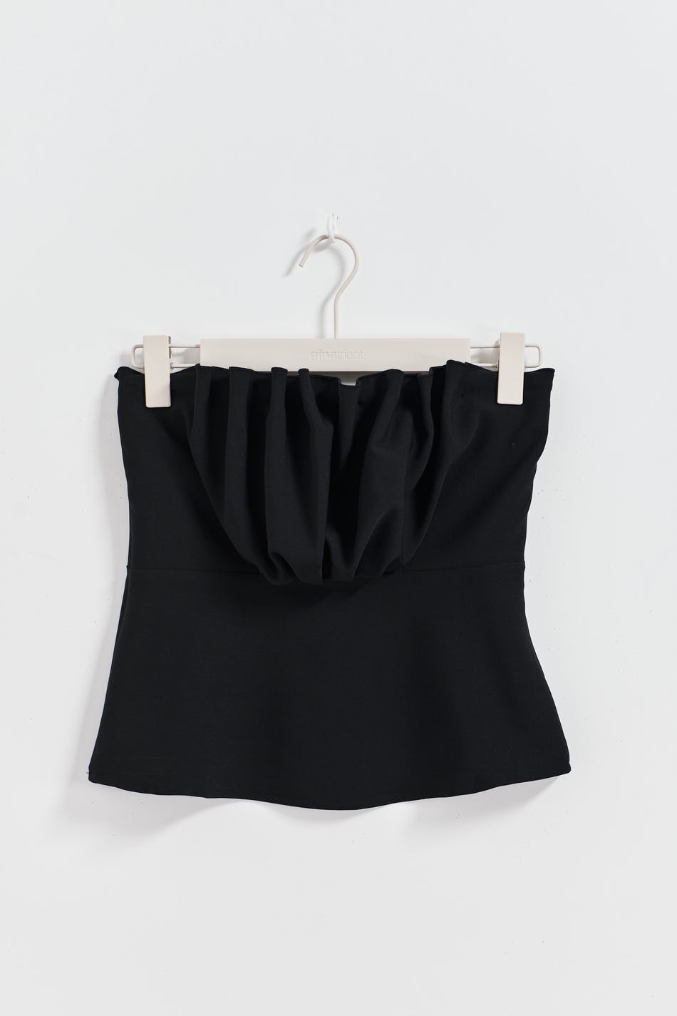 Frill tube top