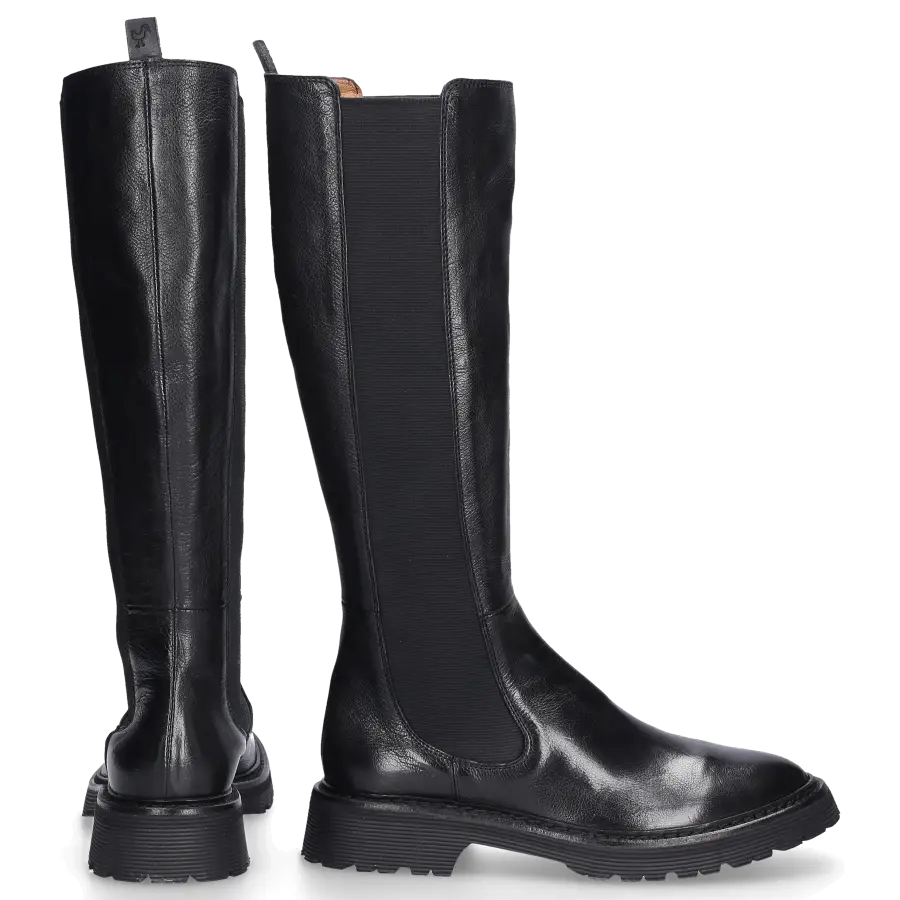 Elia Maurizi - Stiefel ALFA Kalbsleder - schwarz