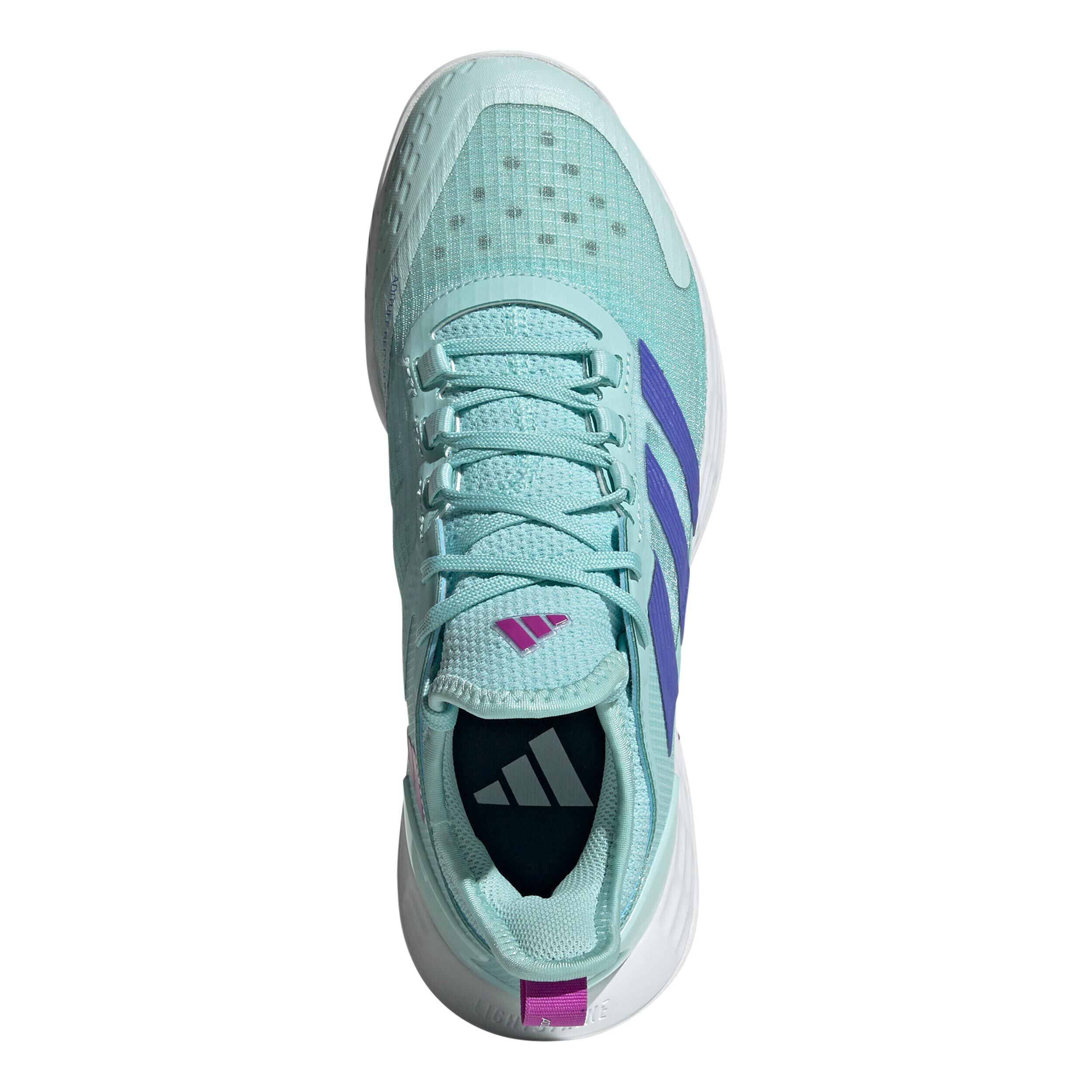 Adizero Ubersonic 4.1 Allcourtschuh Damen - Mint, Blau