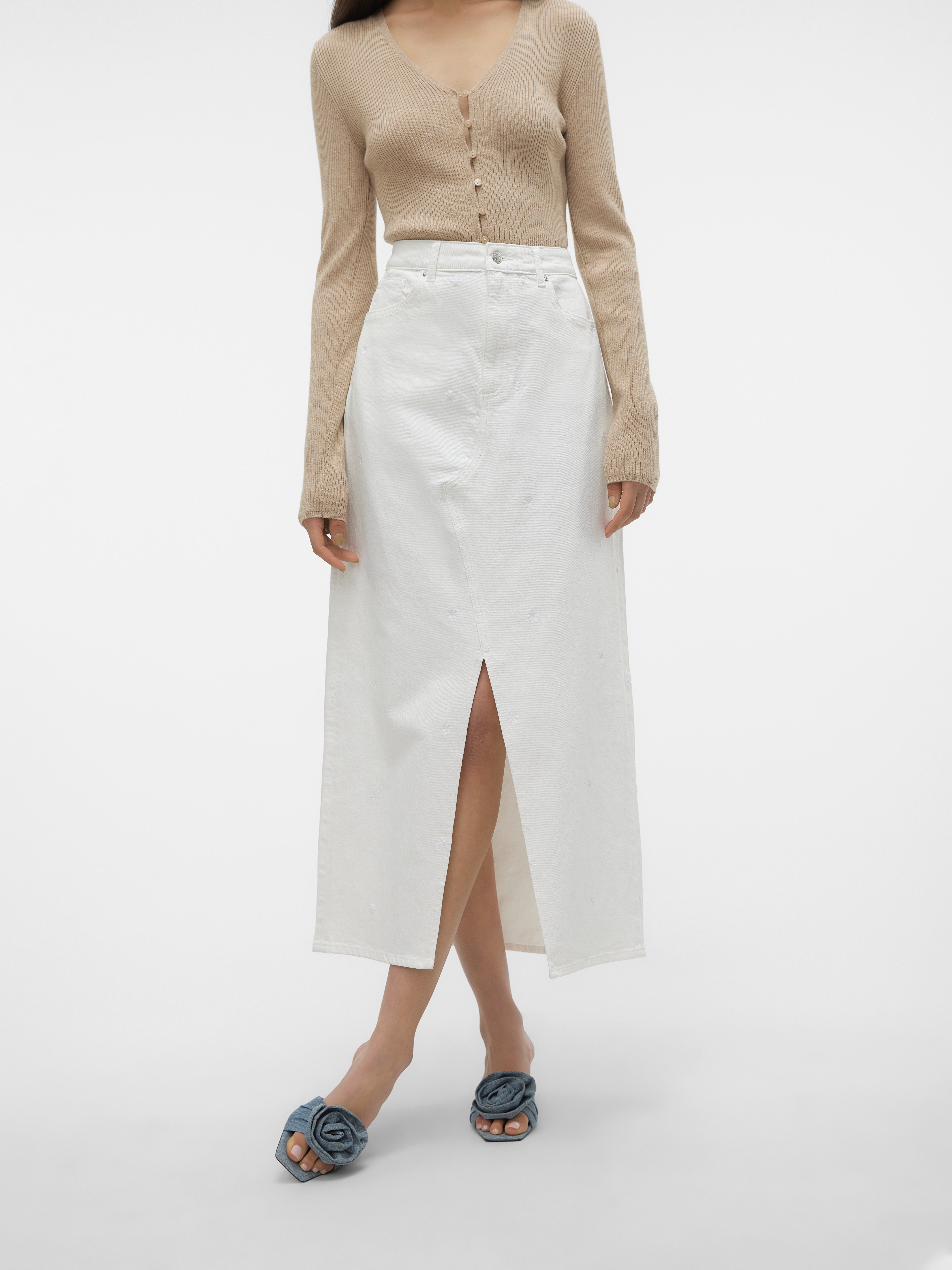 VMMINNA Mittlere Taille Langer Rock
